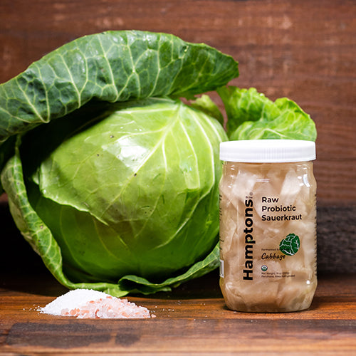 Raw Probiotic Sauerkraut - Cabbage