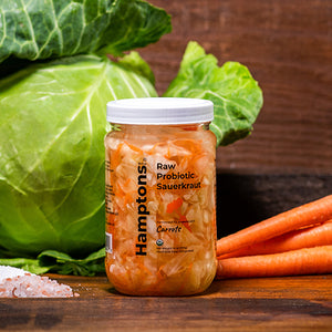 Raw Probiotic Sauerkraut - Carrots